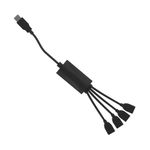 Concentrador-USB-2.0-de-4-Puertos-25cm-|-XTech