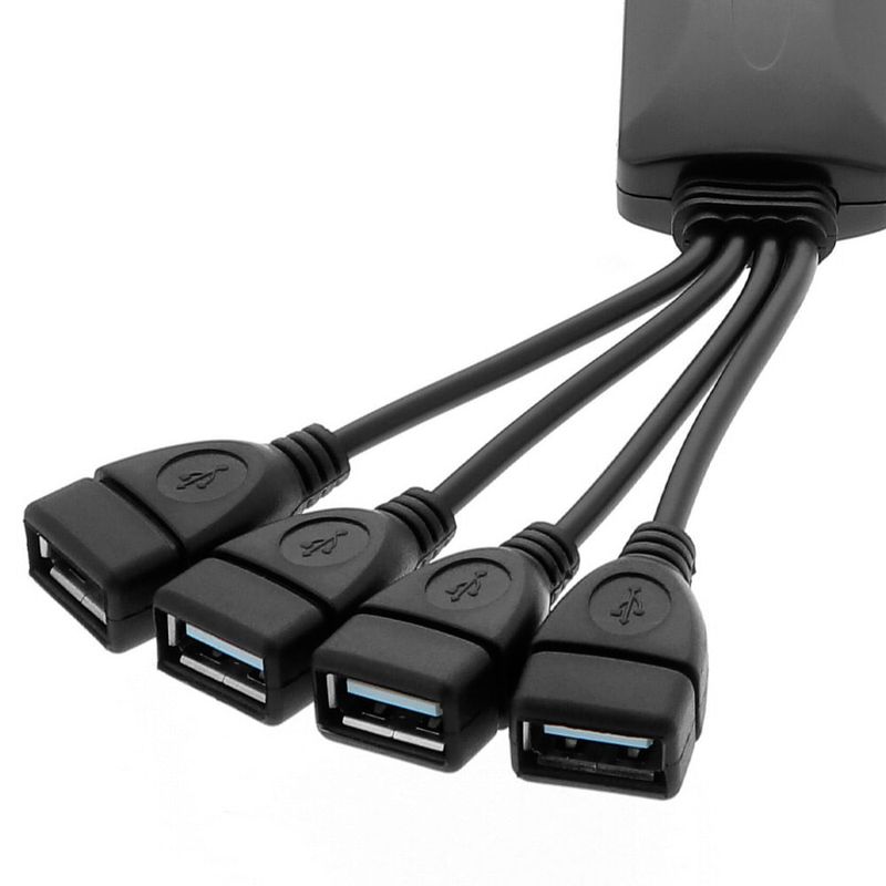 Concentrador-USB-2.0-de-4-Puertos-25cm-|-XTech