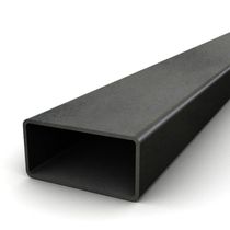 Tubo Rectangular LC Negro 40x20x1.20x6000mm | Novacero