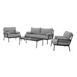 Sala-Exterior-de-Aluminio-4-Plazas-Gris