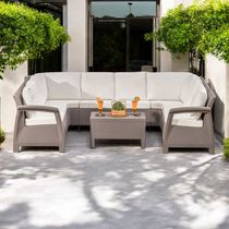 Sala Luxury Ferrara Taupe Cojines 9cm | MQ