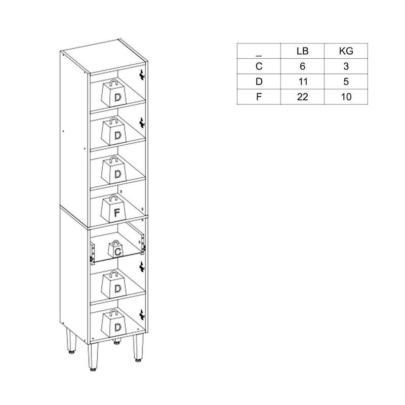 Mueble-de-Baño-Blanco-con-2-Puertas-y-1-Cajon-|-Politorno