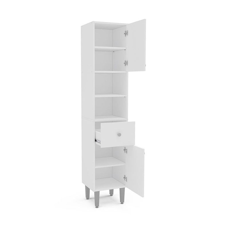 Mueble-de-Baño-Blanco-con-2-Puertas-y-1-Cajon-|-Politorno