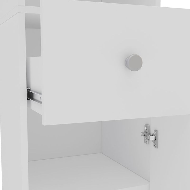 Mueble-de-Baño-Blanco-con-2-Puertas-y-1-Cajon-|-Politorno