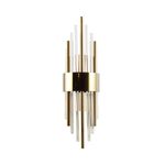 Lampara-de-Pared-E14-2x40W-Cilindros-Dorados-|-Orange