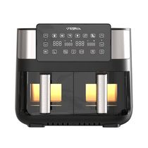 Freidora de Aire 2 Cestas 1800W 8L | Prima
