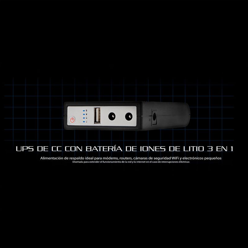 Mini-UPS---Banco-de-Bateria-14W-5-9-12V-USB-|-Forza