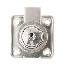 Cerradura de Mueble 1550 Niquelada | Ideace