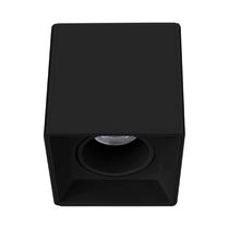Spot de Techo Cuadrado Negra 1XGU10 | Luzmas