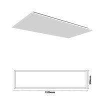 Panel LED 1X4 40W CCT Blanco | Luzmas