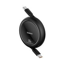 Cable Retráctil Bidireccional Tipo C 100W Negro | Baseus