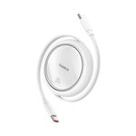 Cable-Retractil-Bidireccional-Tipo-C-100W-Blanco-|-Baseus