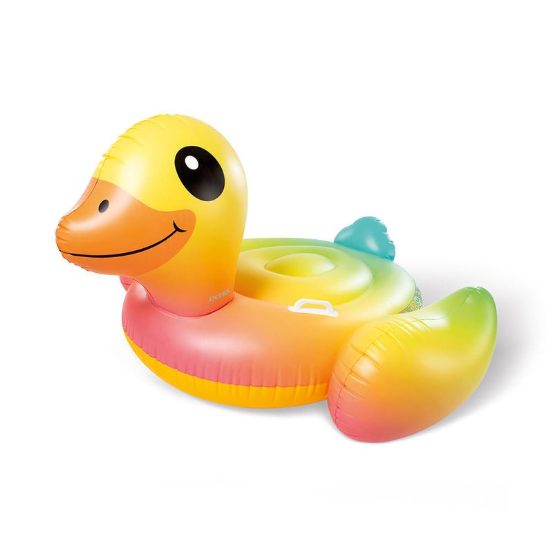 Flotador-Inflable-Pato-Arcoiris-|-Intex