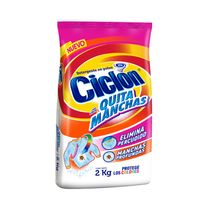 Detergente en Polvo Quitamanchas 2kg | Ciclón