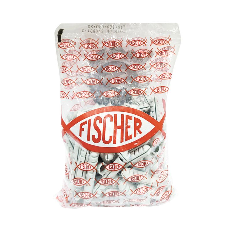 Taco-Expandible-Gris-F-10-100-Piezas-|-Fischer