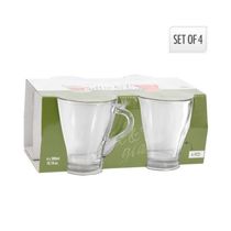 Juego 4 Tazas para Té 300ml | Excellent Houseware