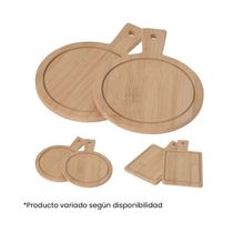 Juego de 2 Bandejas de Bambú | Excellent Houseware