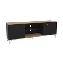 Mesa para TV Kazan Negro/Beige | Politorno