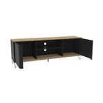 Mesa-para-TV-Kazan-Negro-Beige-|-Politorno