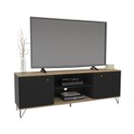 Mesa-para-TV-Kazan-Negro-Beige-|-Politorno