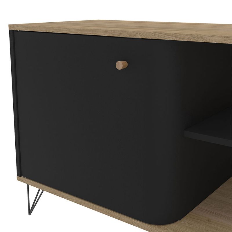 Mesa-para-TV-Kazan-Negro-Beige-|-Politorno