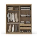 Armario-Mets-Light-Oak-2-Puertas-Corredizas-|-Politorno