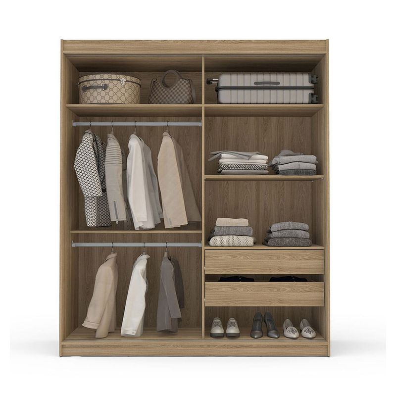 Armario-Mets-Light-Oak-2-Puertas-Corredizas-|-Politorno