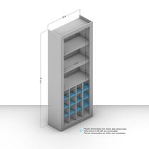 Mueble Bar Toscana Castaño | Politorno
