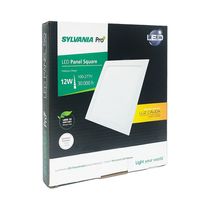 Panel LED Slim Empotrable Cuadrado 12W Luz Cálida | Sylvania