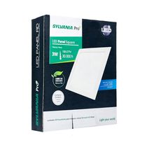 Panel LED Slim Empotrable Cuadrado 3W Luz Día | Sylvania