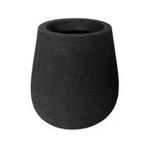 Maceta Mate 40 Rústica Gris Oscuro