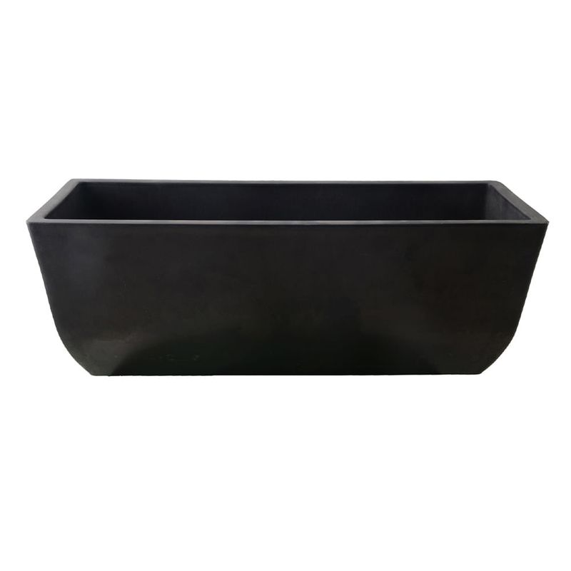 Maceta-Flor-45x16cm-Negro