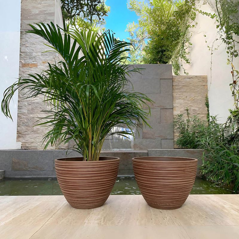 Maceta-Bromelia-40x28cm-Chocolate