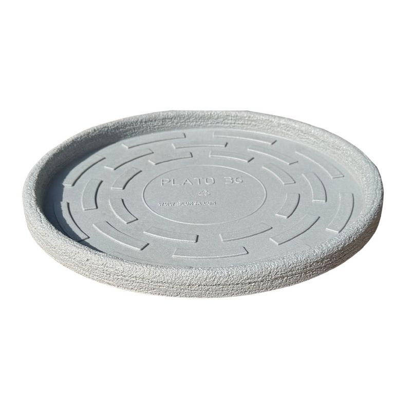 Plato-36-Rustico-Simple-Gris-Claro