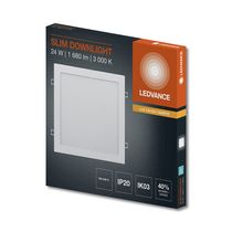 Panel LED Slim 24W Luz Cálida Cuadrado | Ledvance