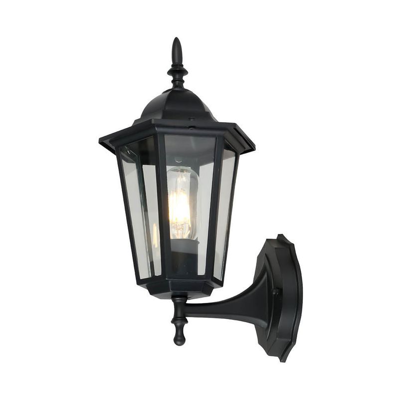 Lampara-de-Pared-Farol-Milan-Exterior-Negra-1xE27-|-Orange
