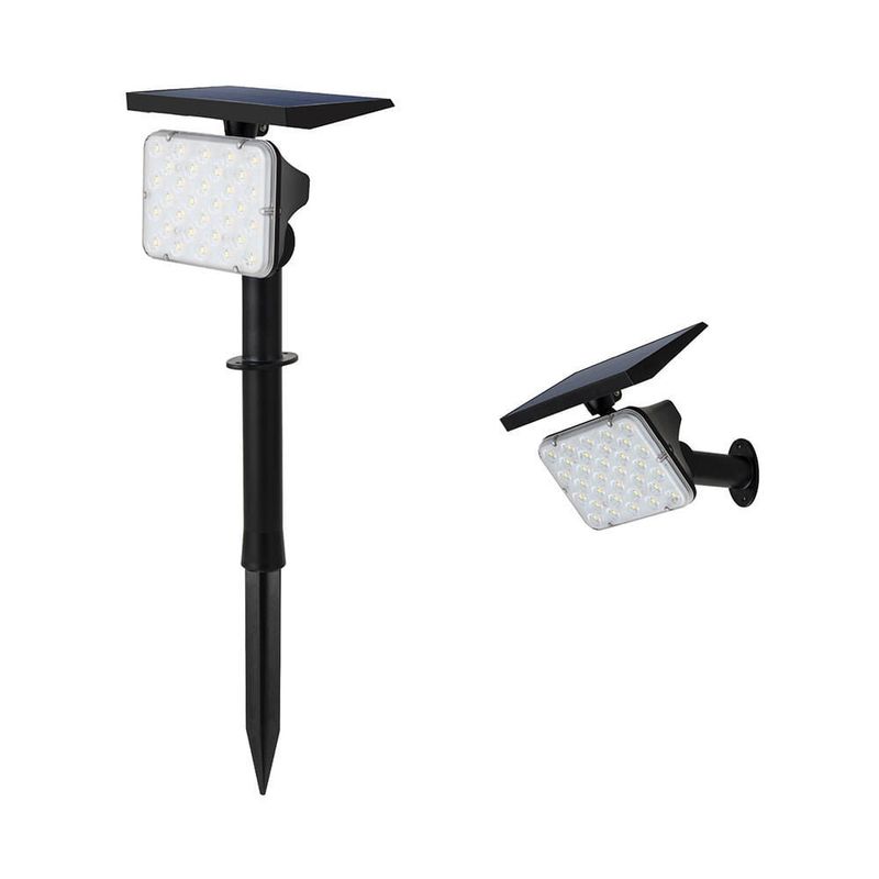 Lampara-de-Pared-Estaca-Solar-Negra-13W-CCT-|-Orange