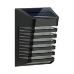Lampara-de-Pared-Solar-LED-Negra-2W-30K-|-Orange