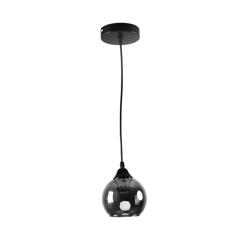 Lampara-Colgante-Negra-1xE27-|-Orange