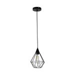 Lampara-Colgante-Negra-20cm-1xE27-|-Orange