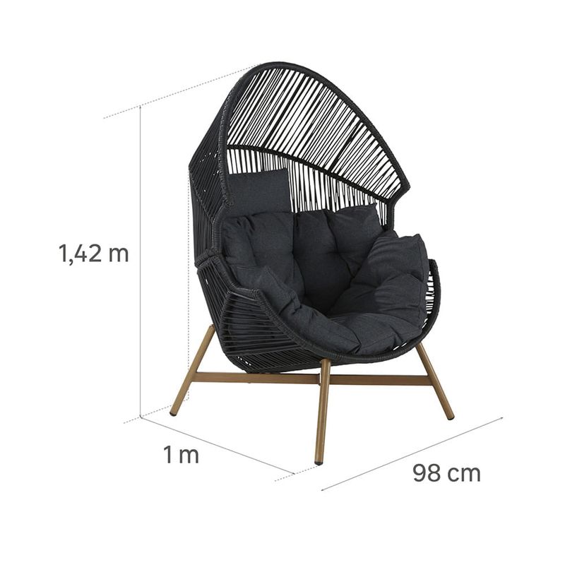 Silla-Extra-Grande-de-Acero-Negro-|-Naterial