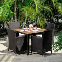Comedor de 4 Puestos Capri Wengue | MQ