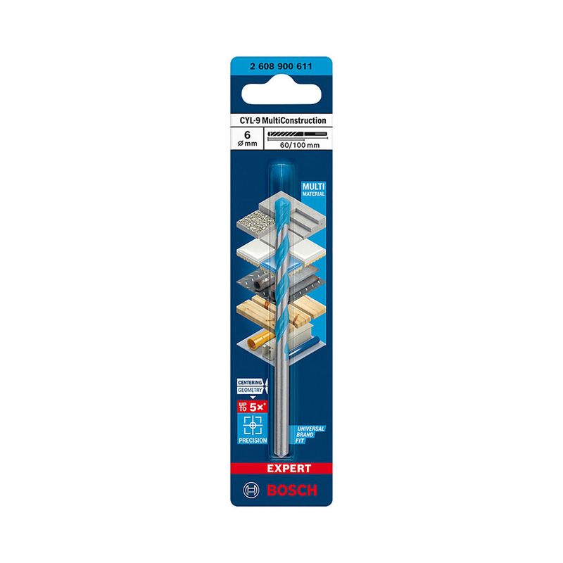 Broca-Expert-CYL-9-MultiConstruction-6mm-|-Bosch