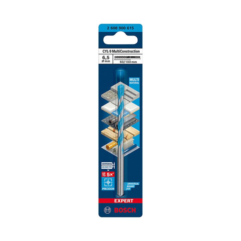 Broca-Expert-CYL-9-MultiConstruction-6.5mm-|-Bosch