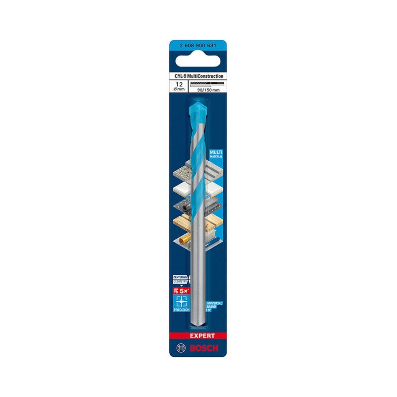 Broca-Expert-CYL-9-MultiConstruction-12mm-|-Bosch