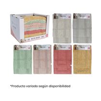 Juego de 2 Alfombras para Baño Unicolor | Monica Homes
