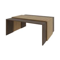 Mesa de Centro Lima Café/Beige | Tecnomobili
