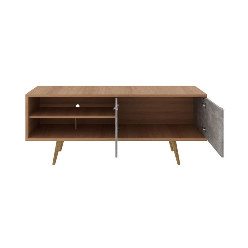 Mesa-para-TV-60--Marron-Gris-|-Tecnomobili