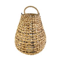 Linterna Boho I Mimbre/Metal 32x32x38cm | Concepts