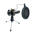 Set-Microfono-con-Tripode-y-Filtro-Acustico-|-VTA